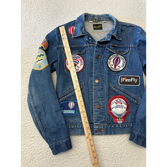 Vintage 1970s Wrangler Denim Jacket Size 40 - Picture 3 of 10
